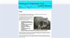 Desktop Screenshot of portlandextendedstayguesthouse.com