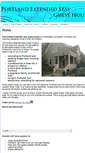 Mobile Screenshot of portlandextendedstayguesthouse.com